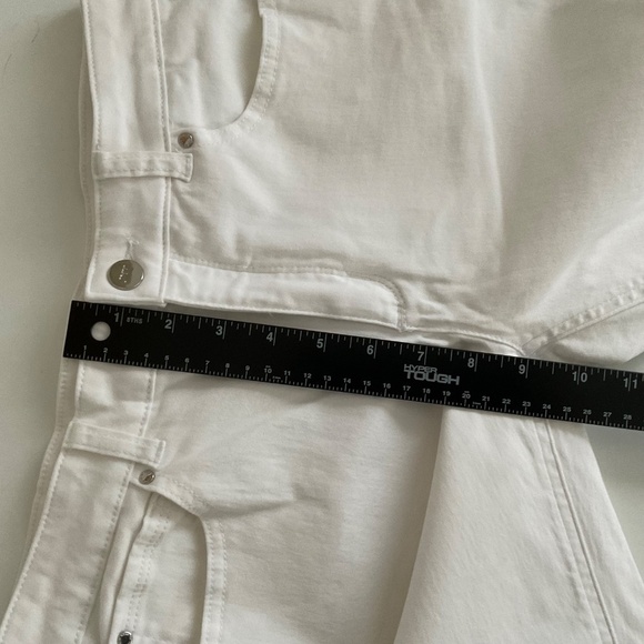 Jones NY Lexington Capri Pants Sz 2 White Slimming Classic Stretch Comfort Chic - Picture 5 of 8